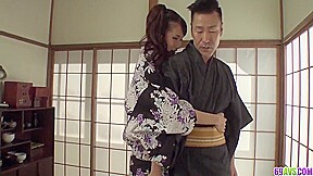 Yui Oba Has The Stepson Work Her Pussy – More At