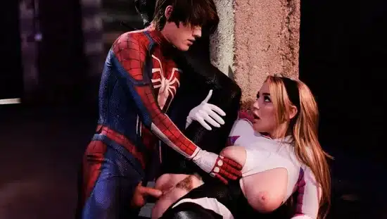 Xspider-Man superhero fuck the Spider-Ghost